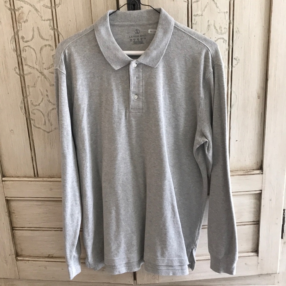 Land’s End 100% cotton long sleeved shirt.